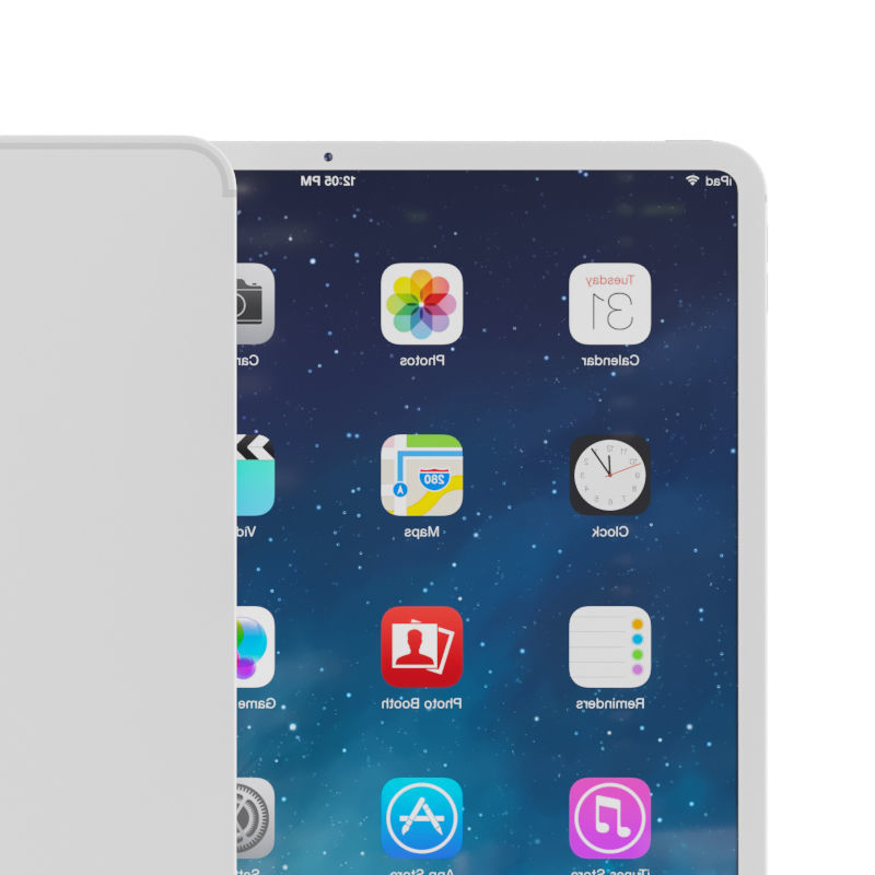 Apple iPad Pro 12 3D model_2