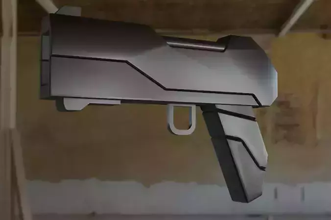 Sci-fi gun 