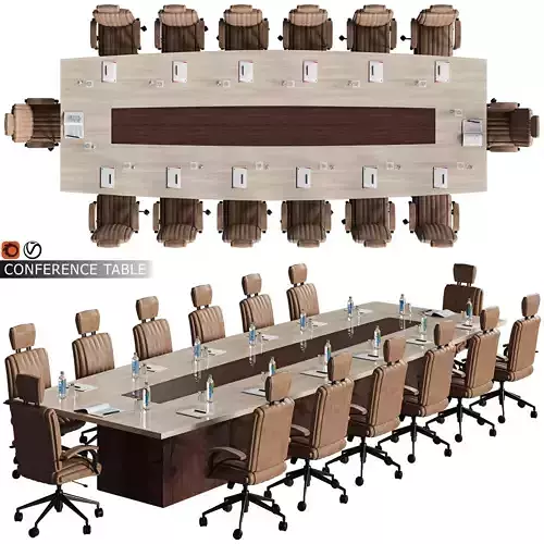 conference table 11 3D model