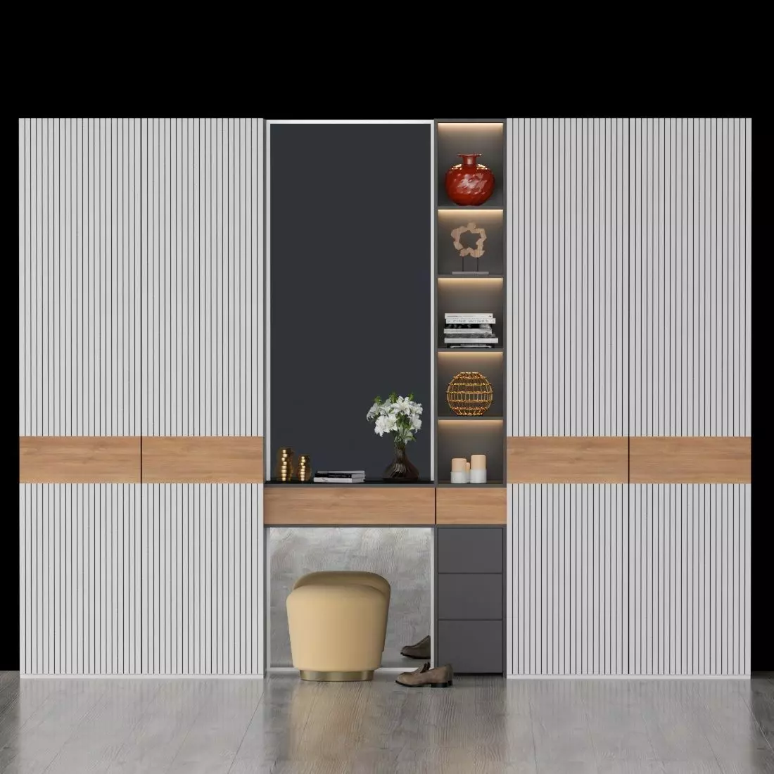 hall furniture 022 3D model