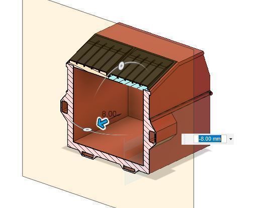 Model Railway Waste Recycling Refuge Bin Skip Dumpster 3D model 3D ...