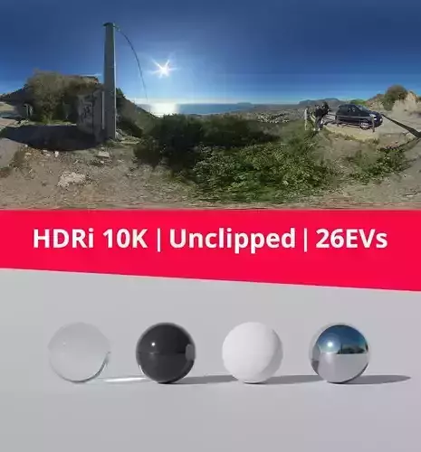 Hdri - Sea Mountains And Panorama