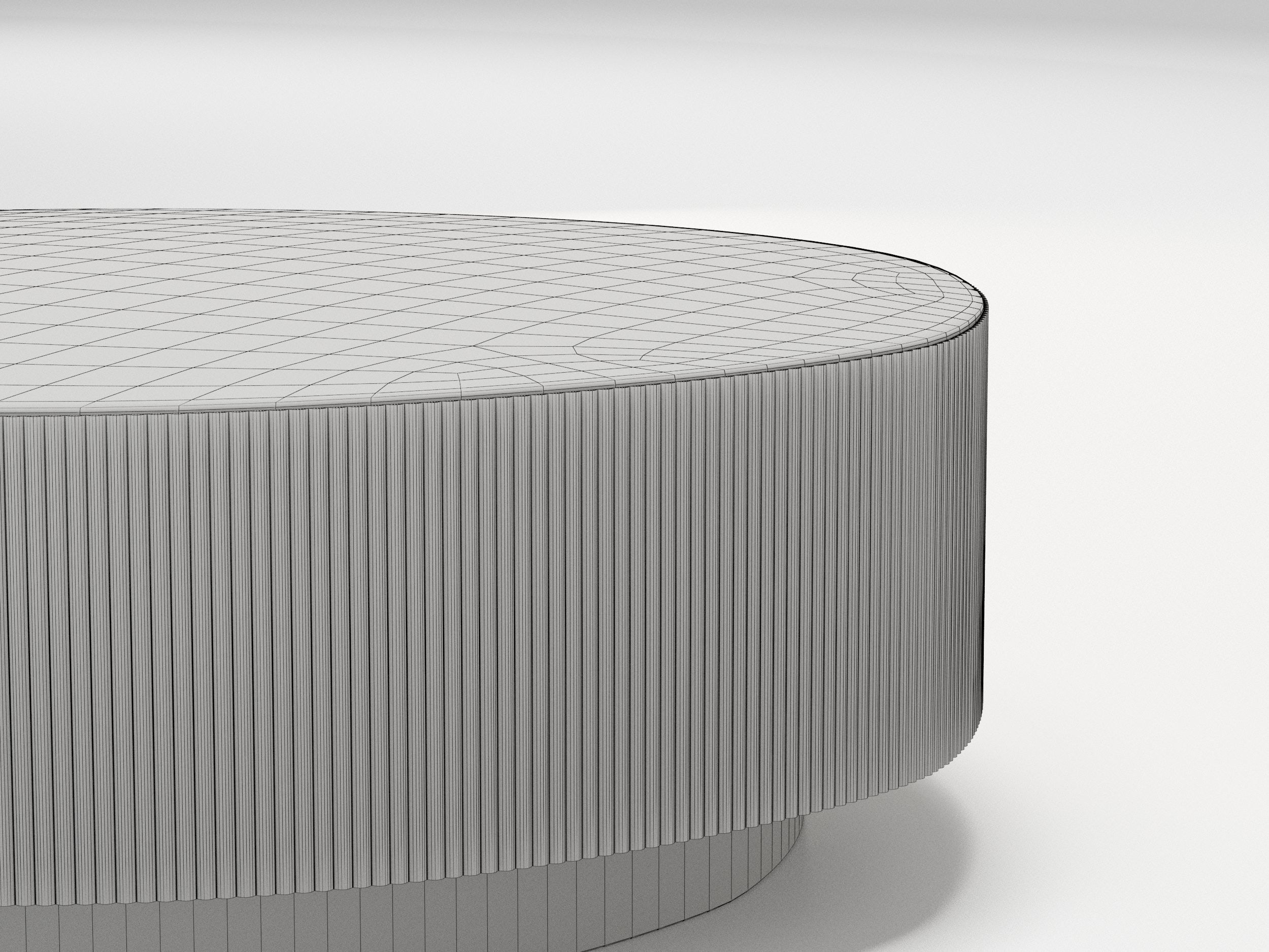 Nori coffe table Galotti Radice Free low-poly 3D model_9