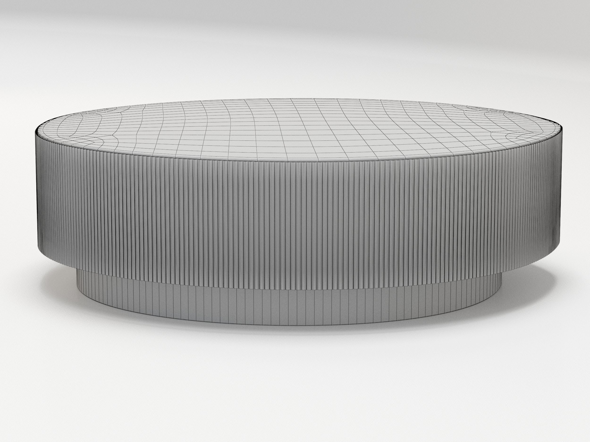 Nori coffe table Galotti Radice Free low-poly 3D model_8