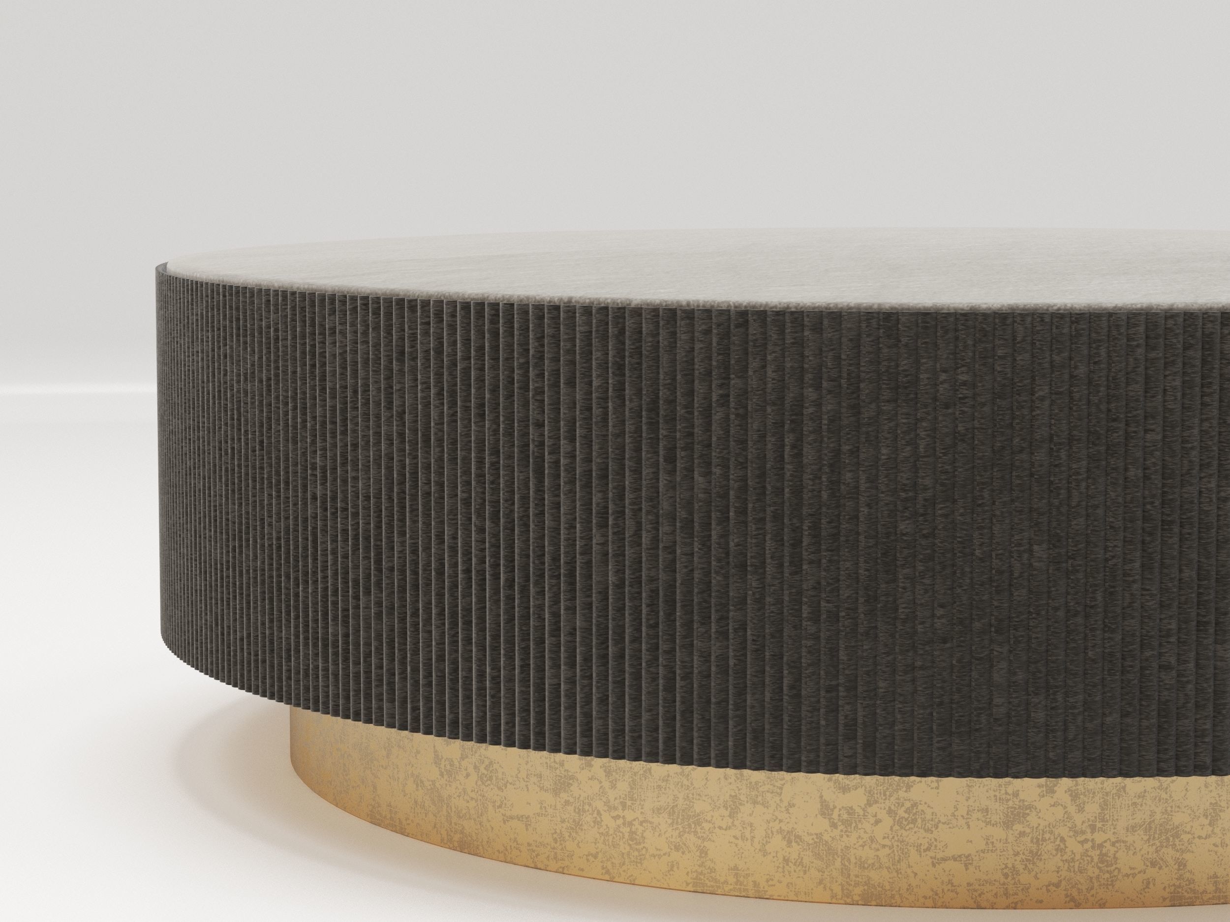 Nori coffe table Galotti Radice Free low-poly 3D model_5