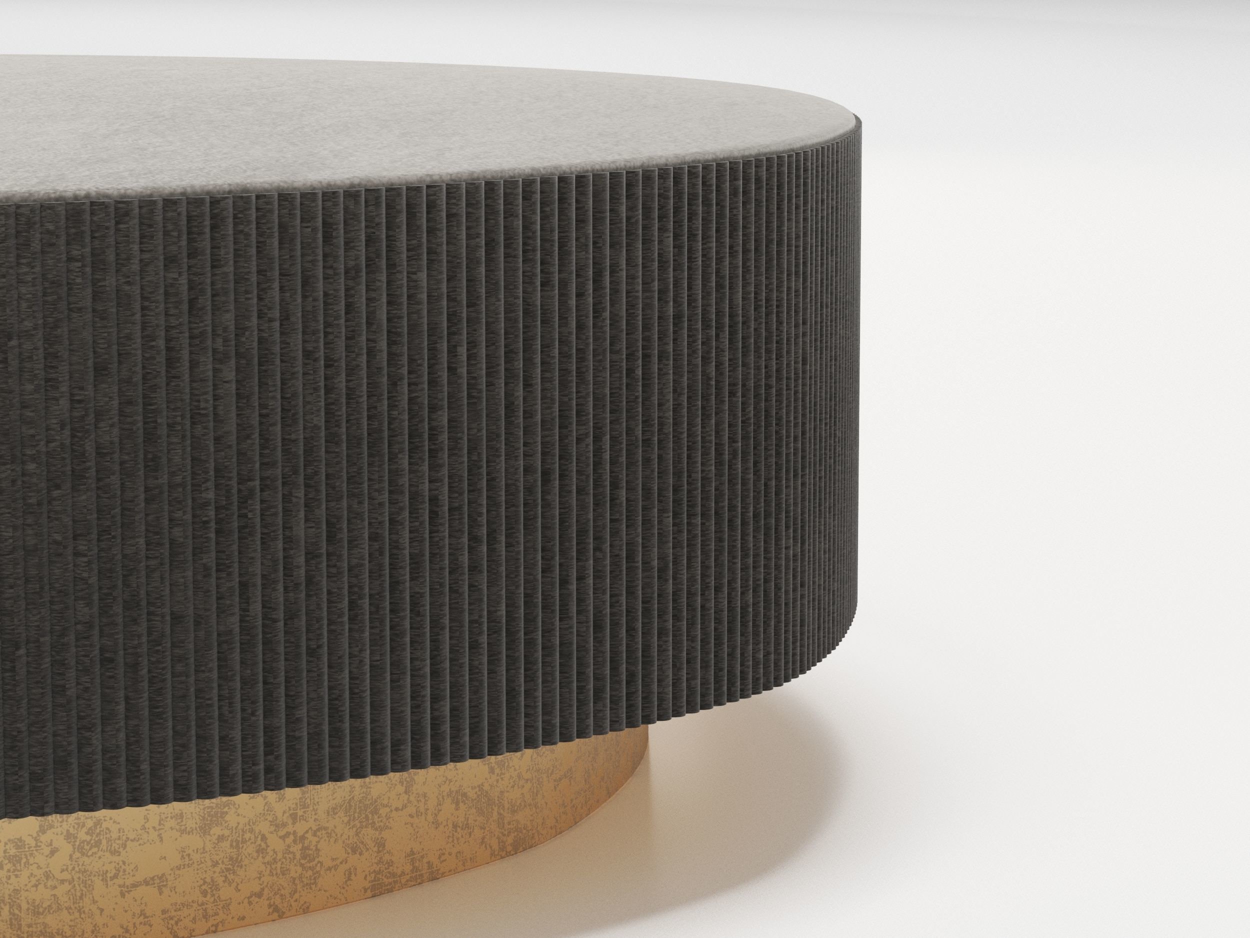 Nori coffe table Galotti Radice Free low-poly 3D model_4