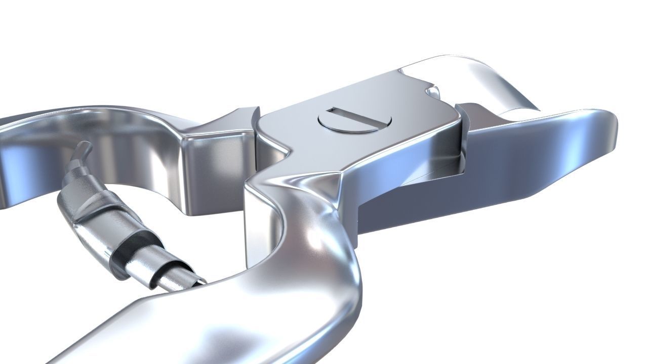Nail clippers medical 3D model_3