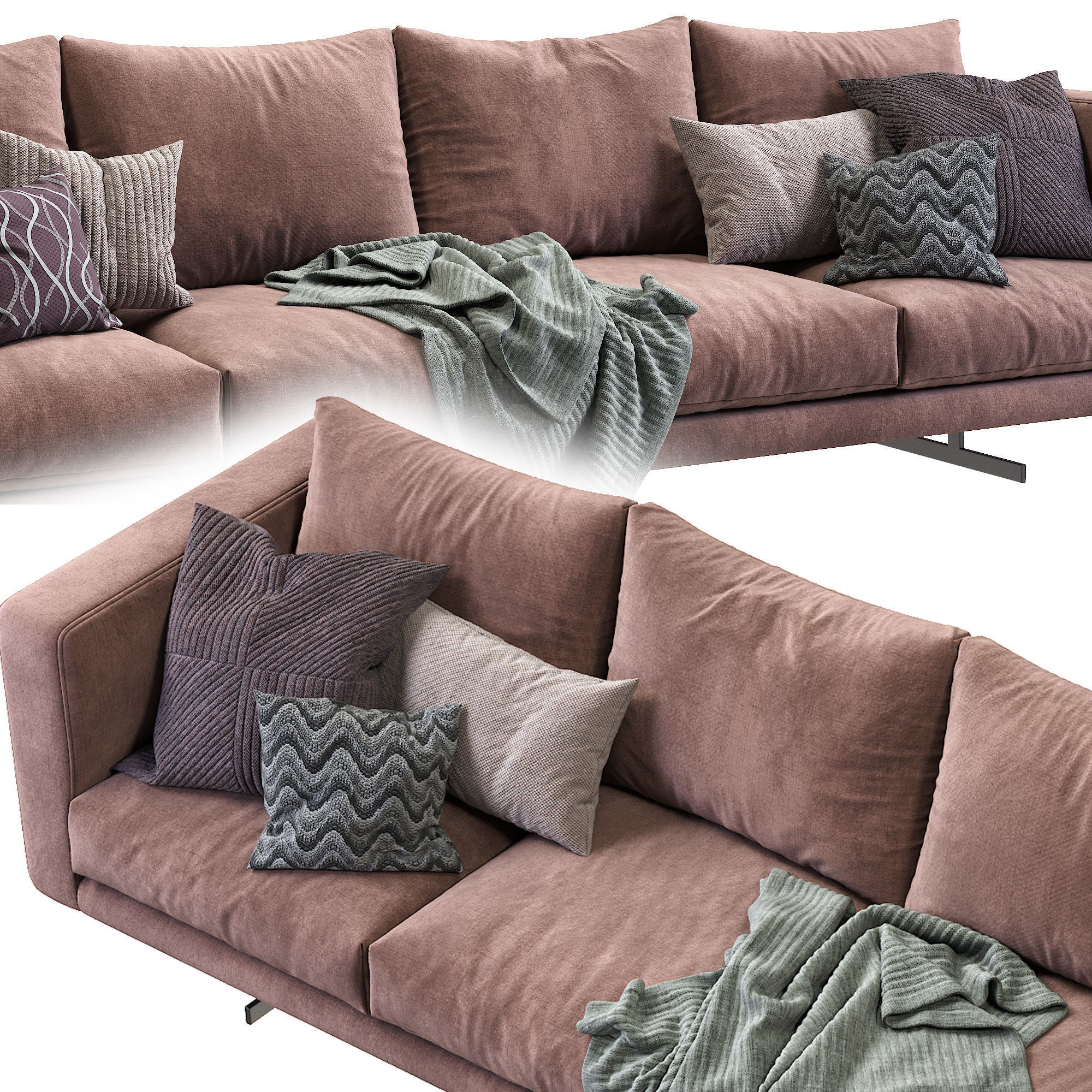 DEE DEE SOFA BY BERTO 3D model_3