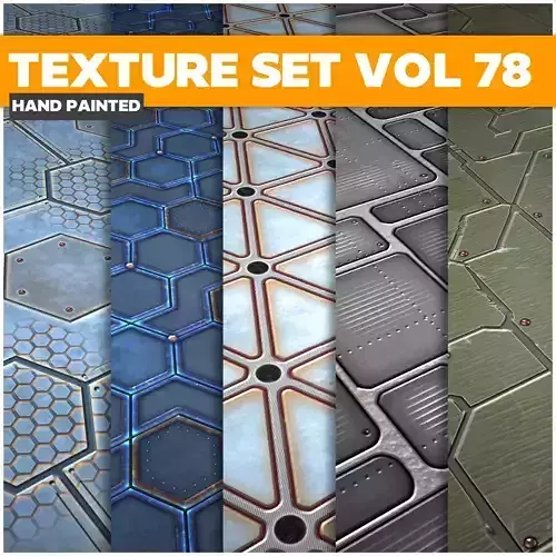 Scifi Vol 78 - Game PBR Textures