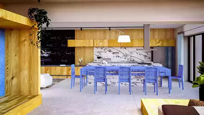 Loft in London 3D model