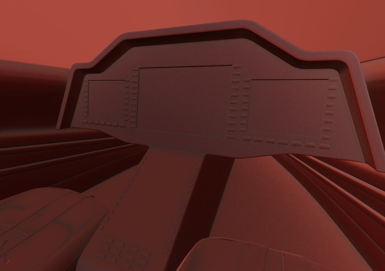 Medical Ambulance XTI Electric Aircraft eVTOL with Interior 3D model_63