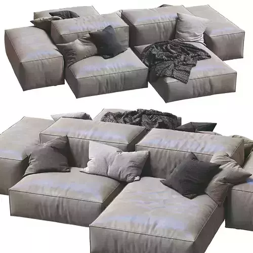 livingdivani Leather SOFA Extra Wall