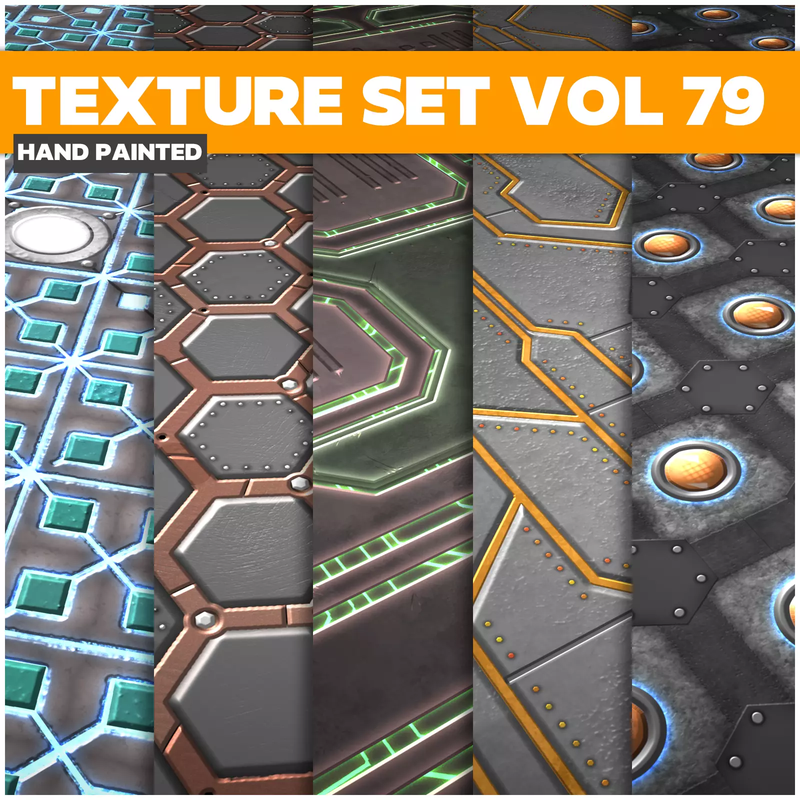 Scifi Vol 79 - Game PBR Textures Texture_0