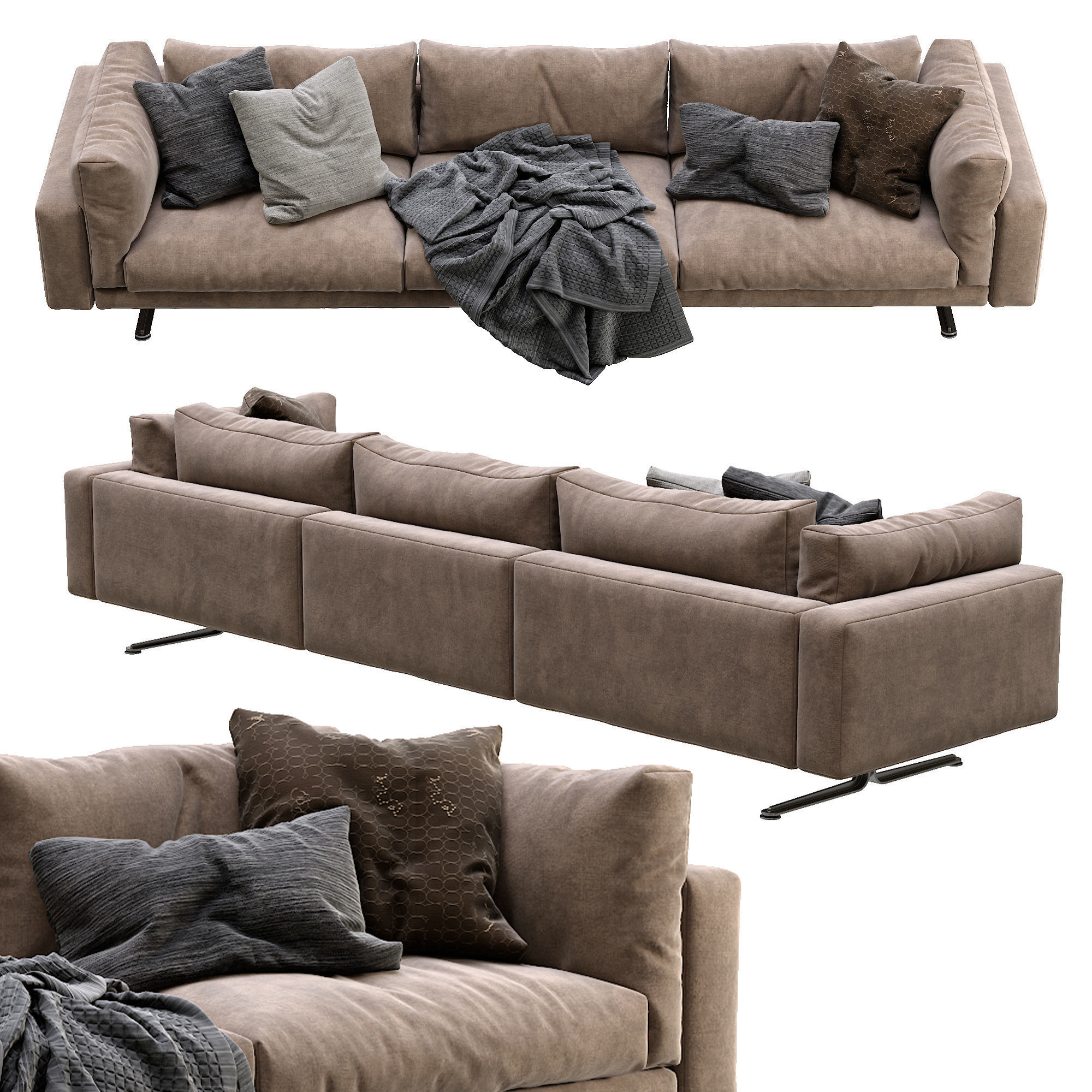 Livingdivani Floyd Hi 3D model_3