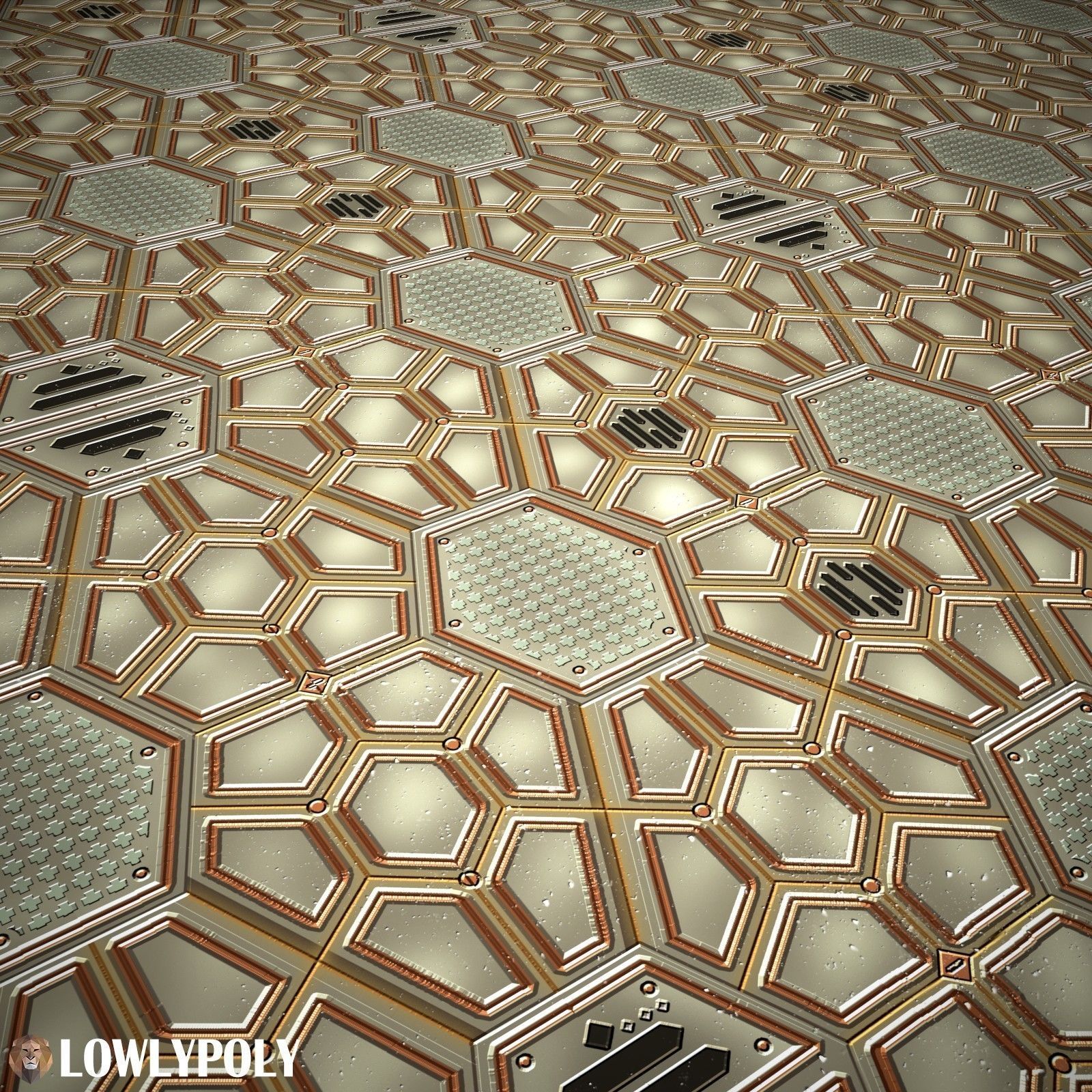 Scifi Vol 81 -  Game PBR Textures Texture_11