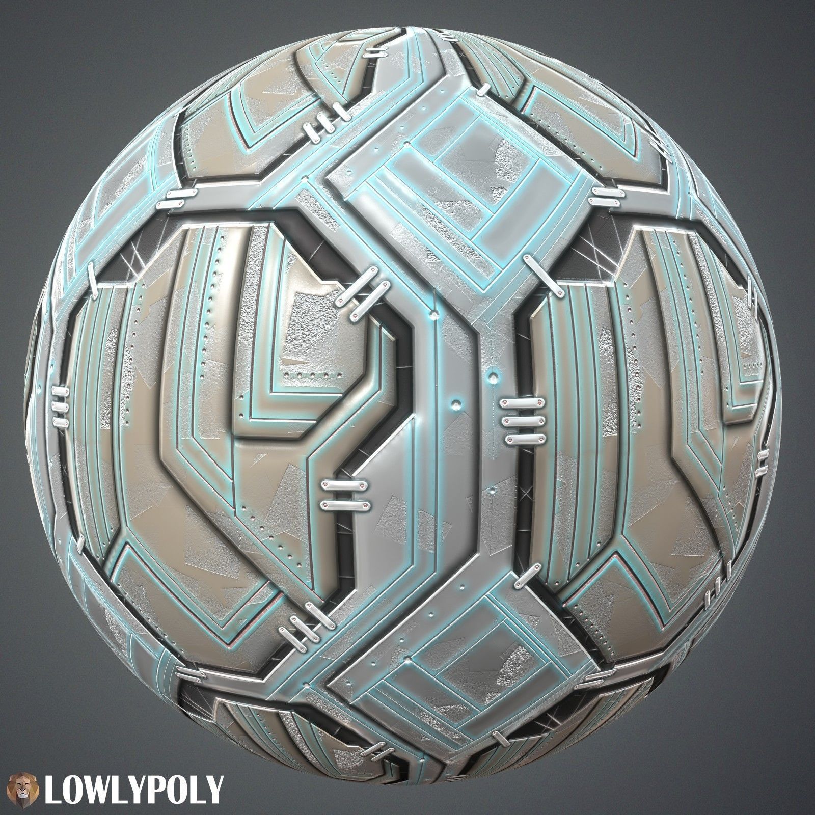 Scifi Vol 81 -  Game PBR Textures Texture_5