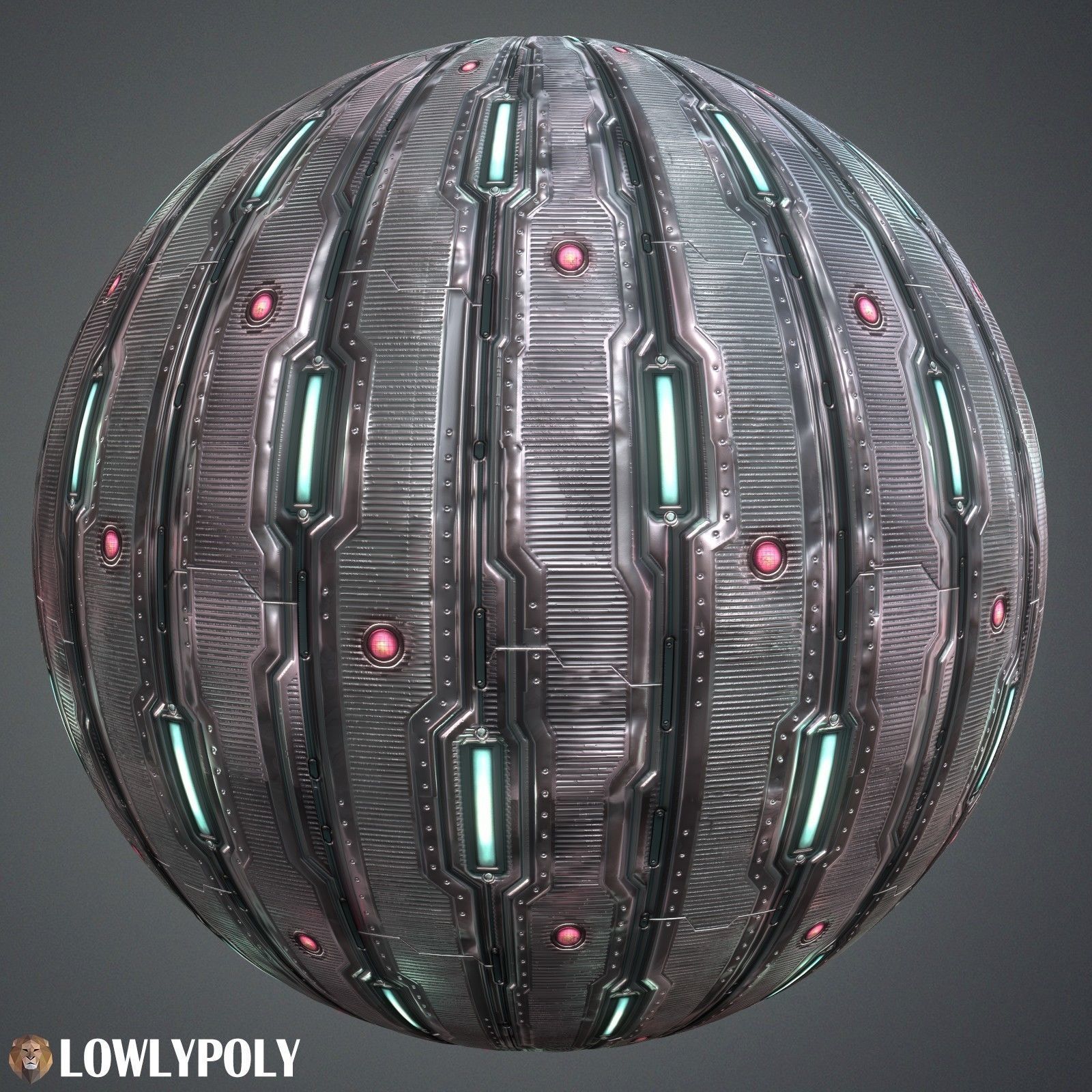 Scifi Vol 82 -  Game PBR Textures Texture_3