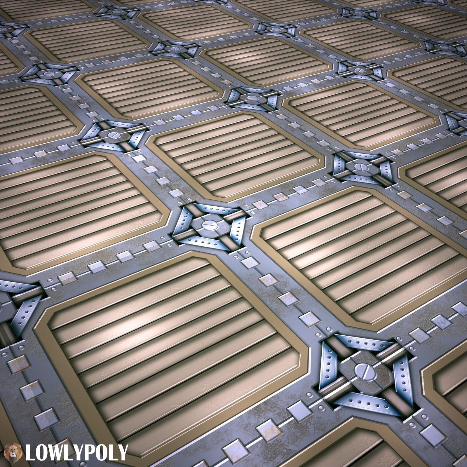 Scifi Vol 82 -  Game PBR Textures Texture_7