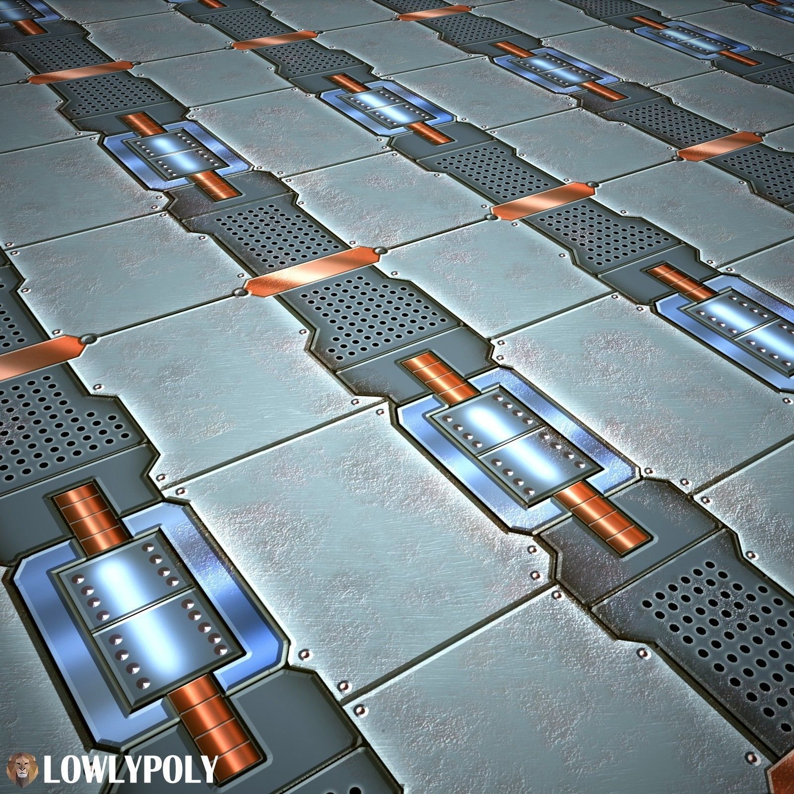 Scifi Vol 82 -  Game PBR Textures Texture_11