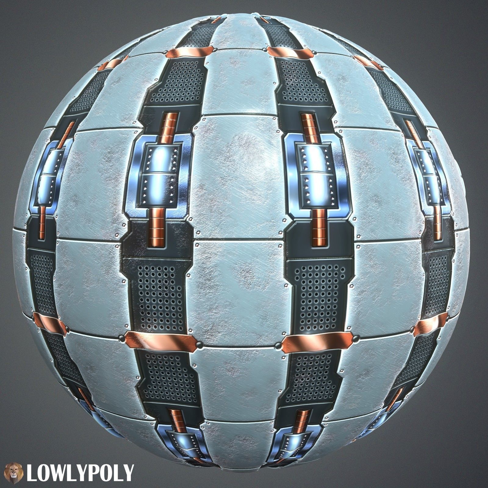 Scifi Vol 82 -  Game PBR Textures Texture_5