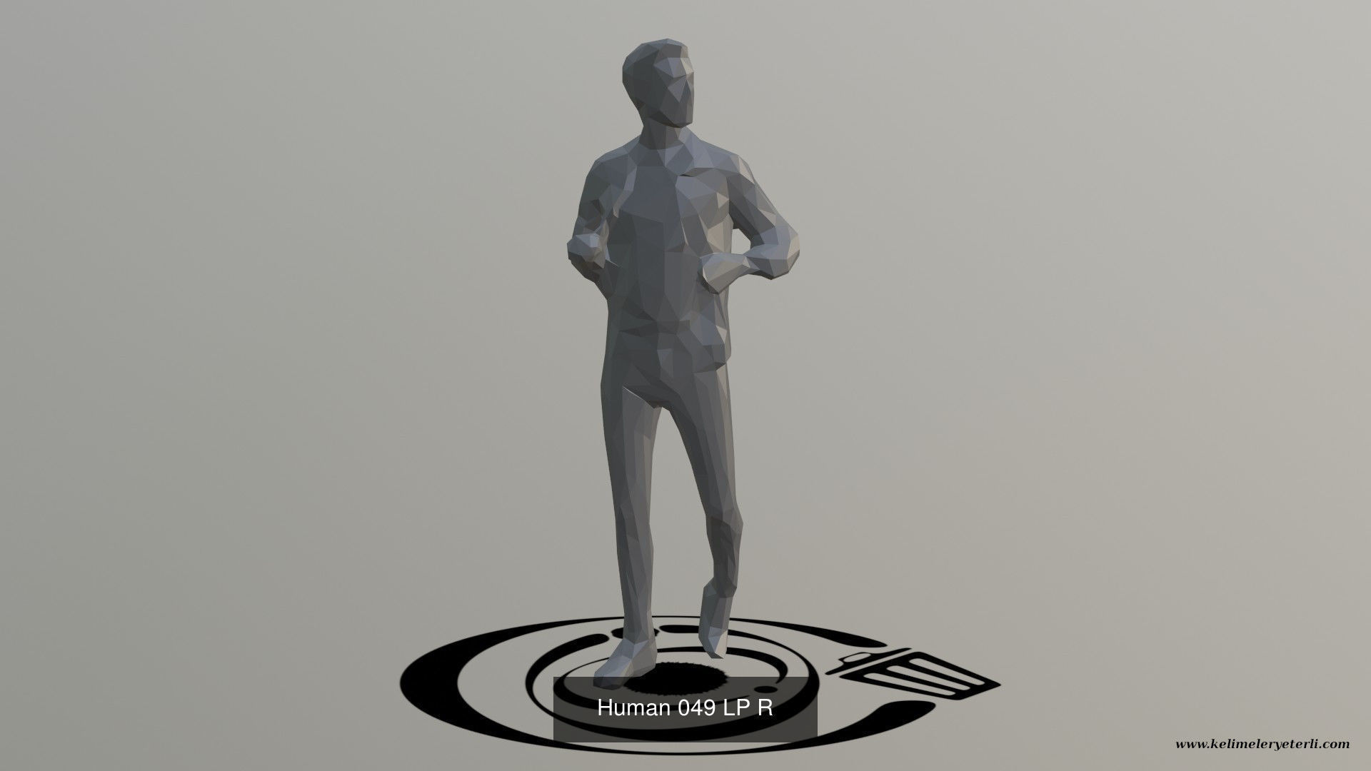 Low Poly People Pack 018 - 30 Pieces R 3D Model Collection_31