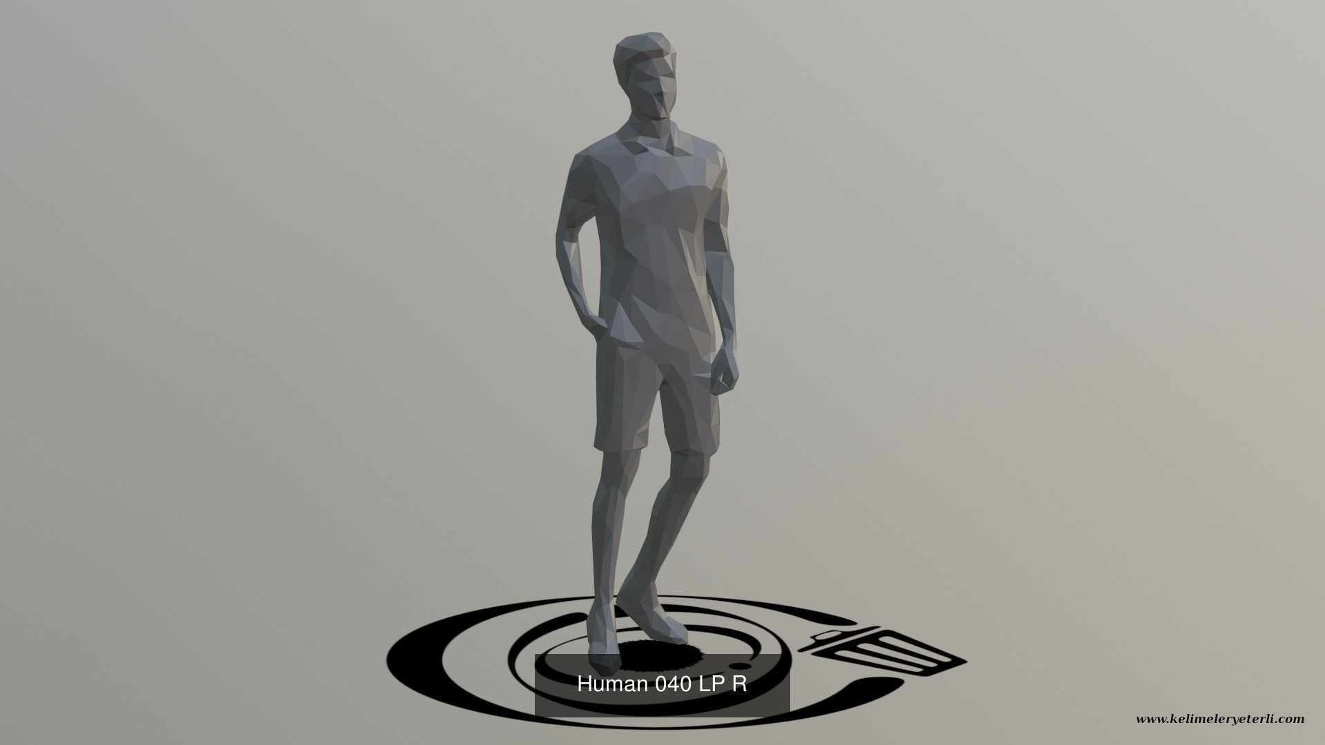 Low Poly People Pack 018 - 30 Pieces R 3D Model Collection_22