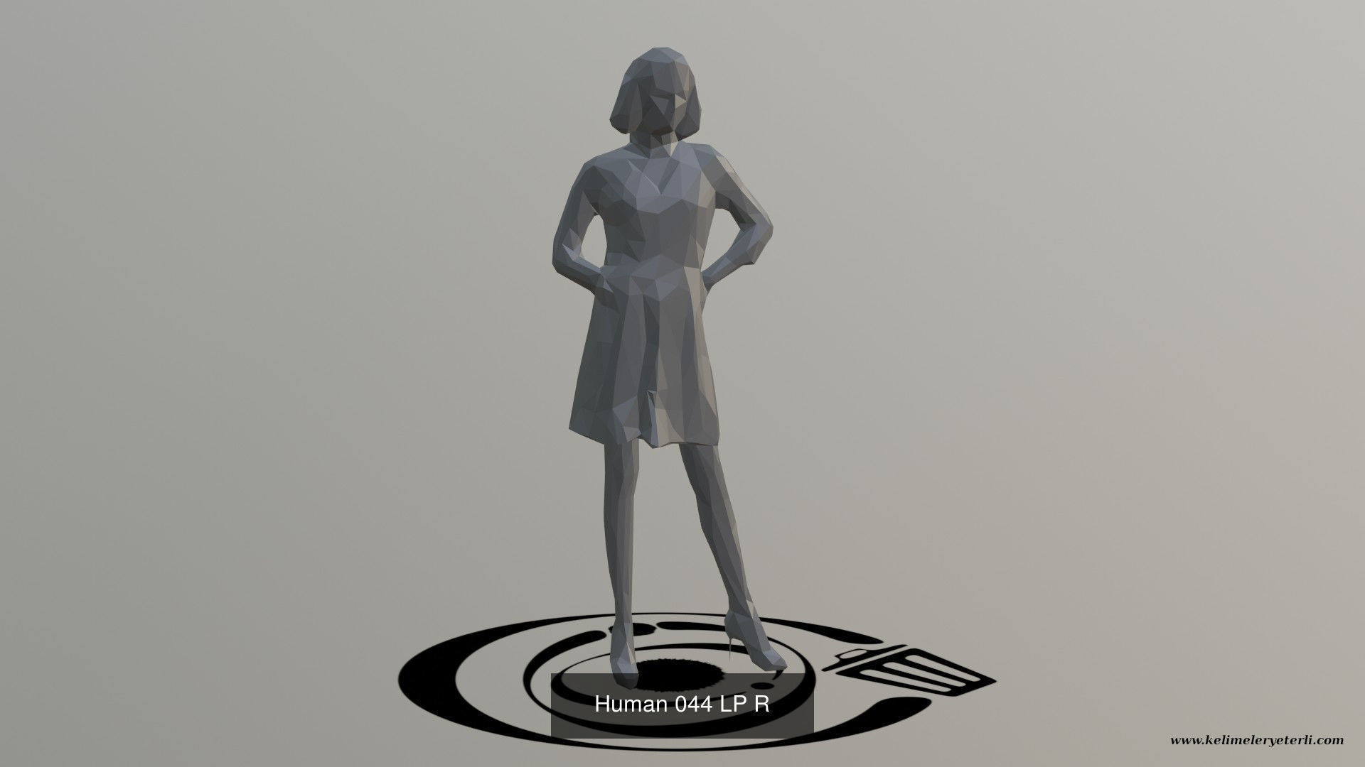 Low Poly People Pack 018 - 30 Pieces R 3D Model Collection_26