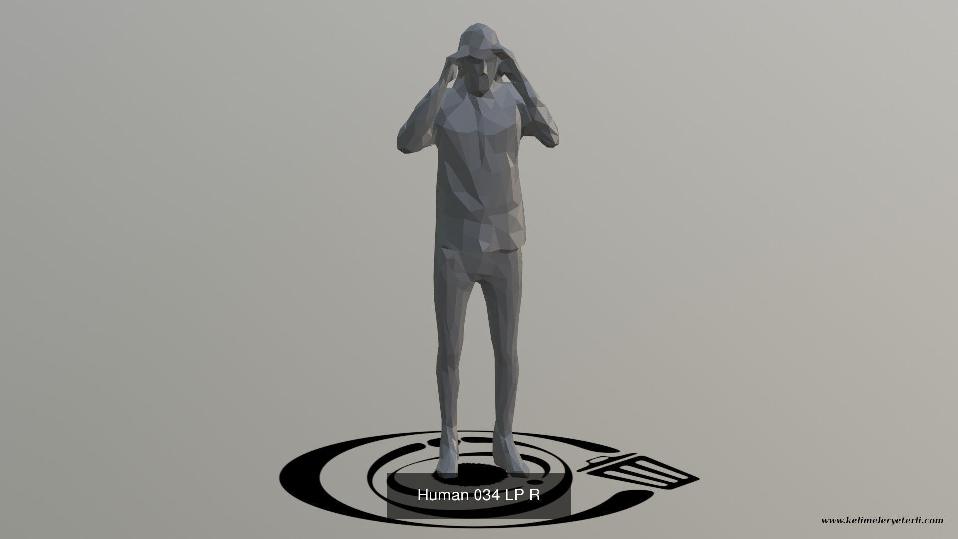 Low Poly People Pack 018 - 30 Pieces R 3D Model Collection_16