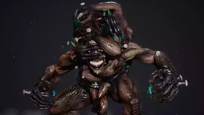 Demon 5 many-armed creature