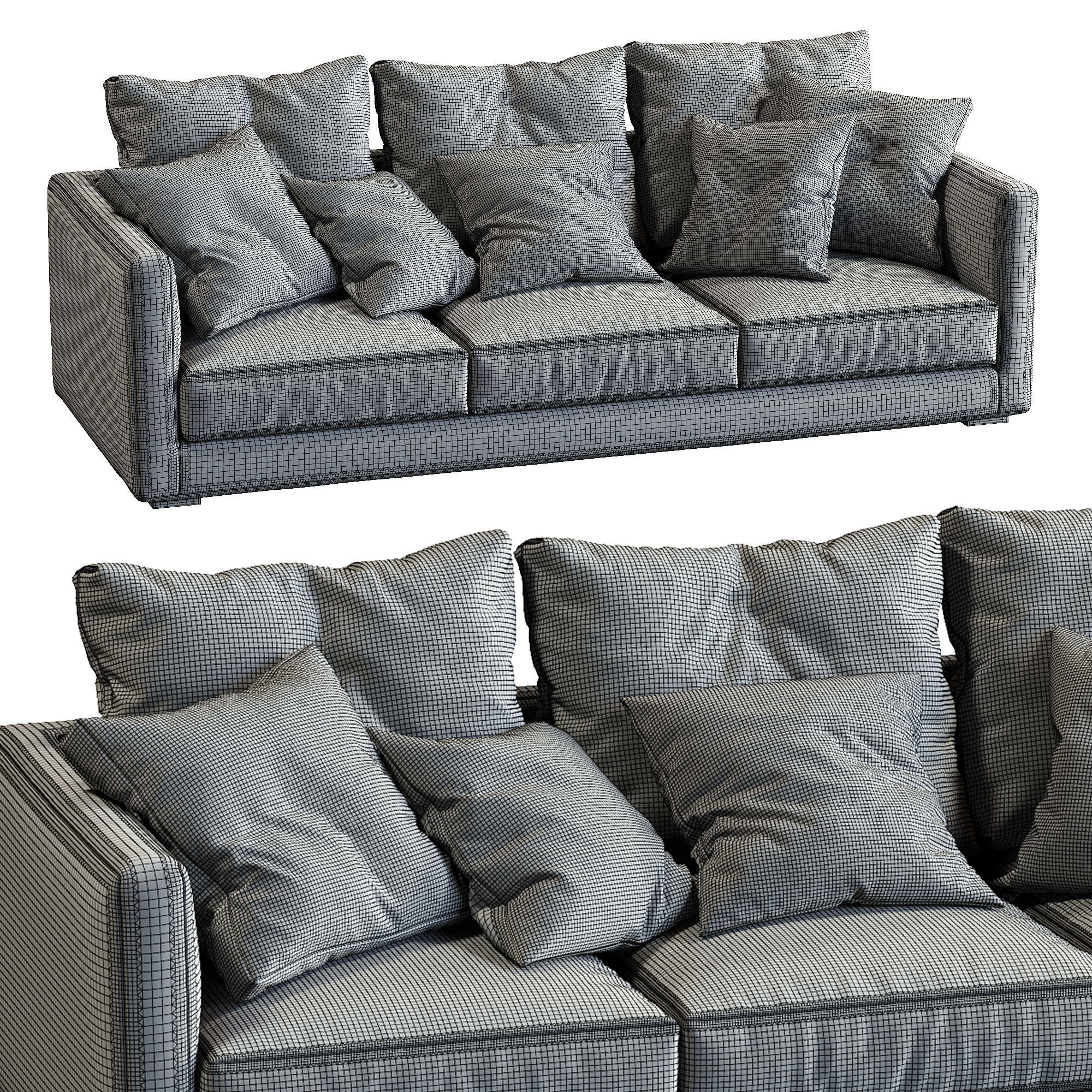 Sofa Tango By Marac 3D model_4