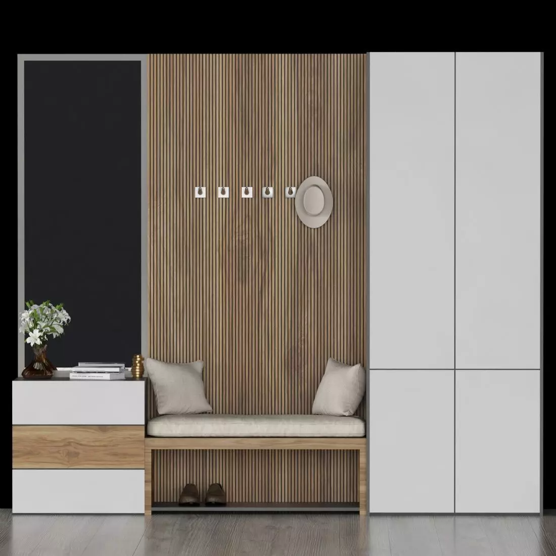 hall furniture 025 3D model