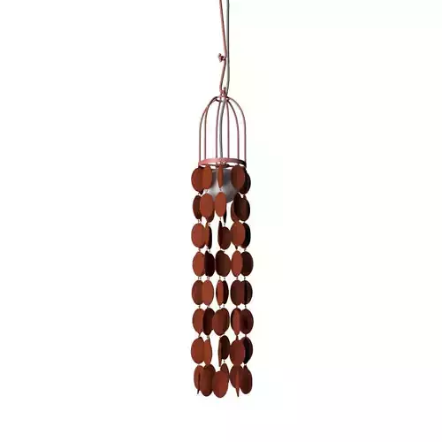 Ceramic and metal pendant lamp Techiya