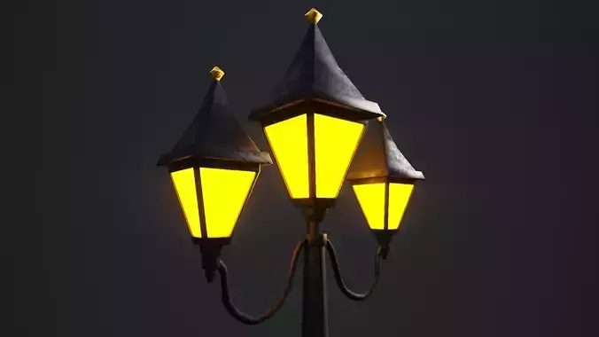 Victorian Street Lamp