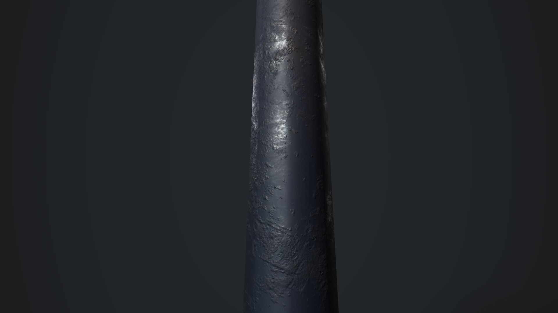 Victorian Street Lamp Low-poly 3D model_6