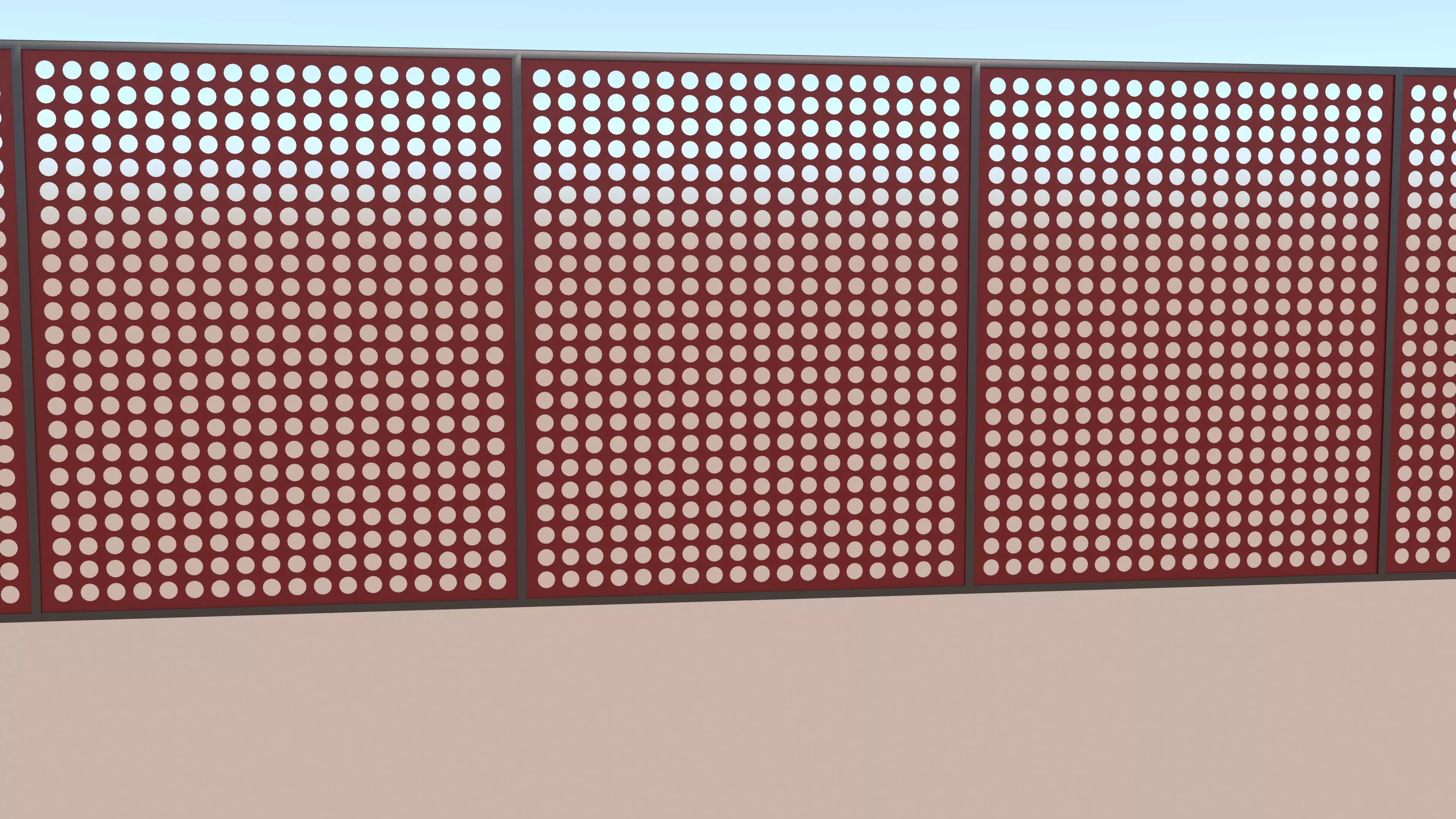 Mesh panel Free 3D model_0