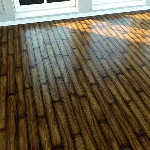 Laminate Parquet Floor Board 69 Low-poly 3D model