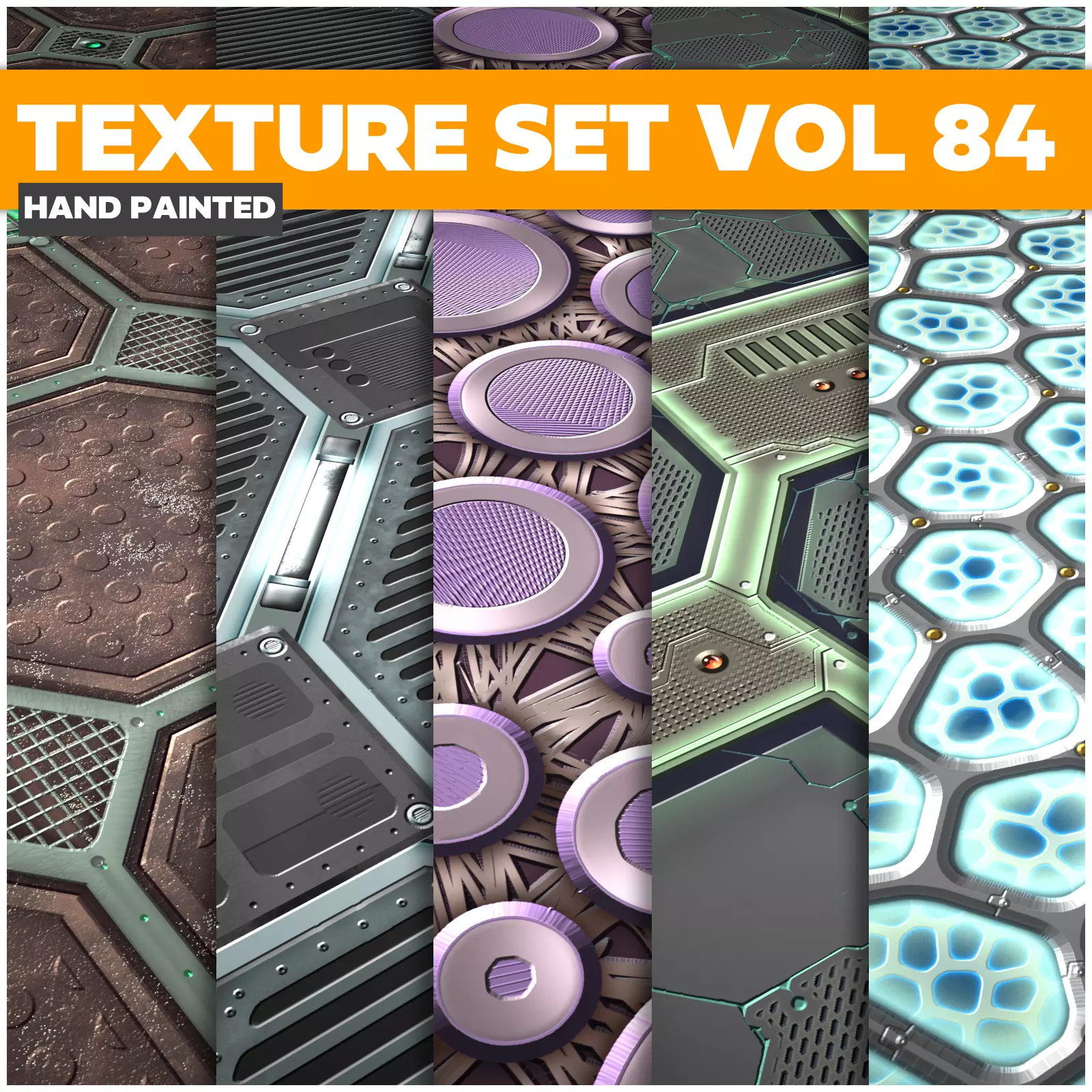 Scifi Vol 84 -  Game PBR Textures Texture_0