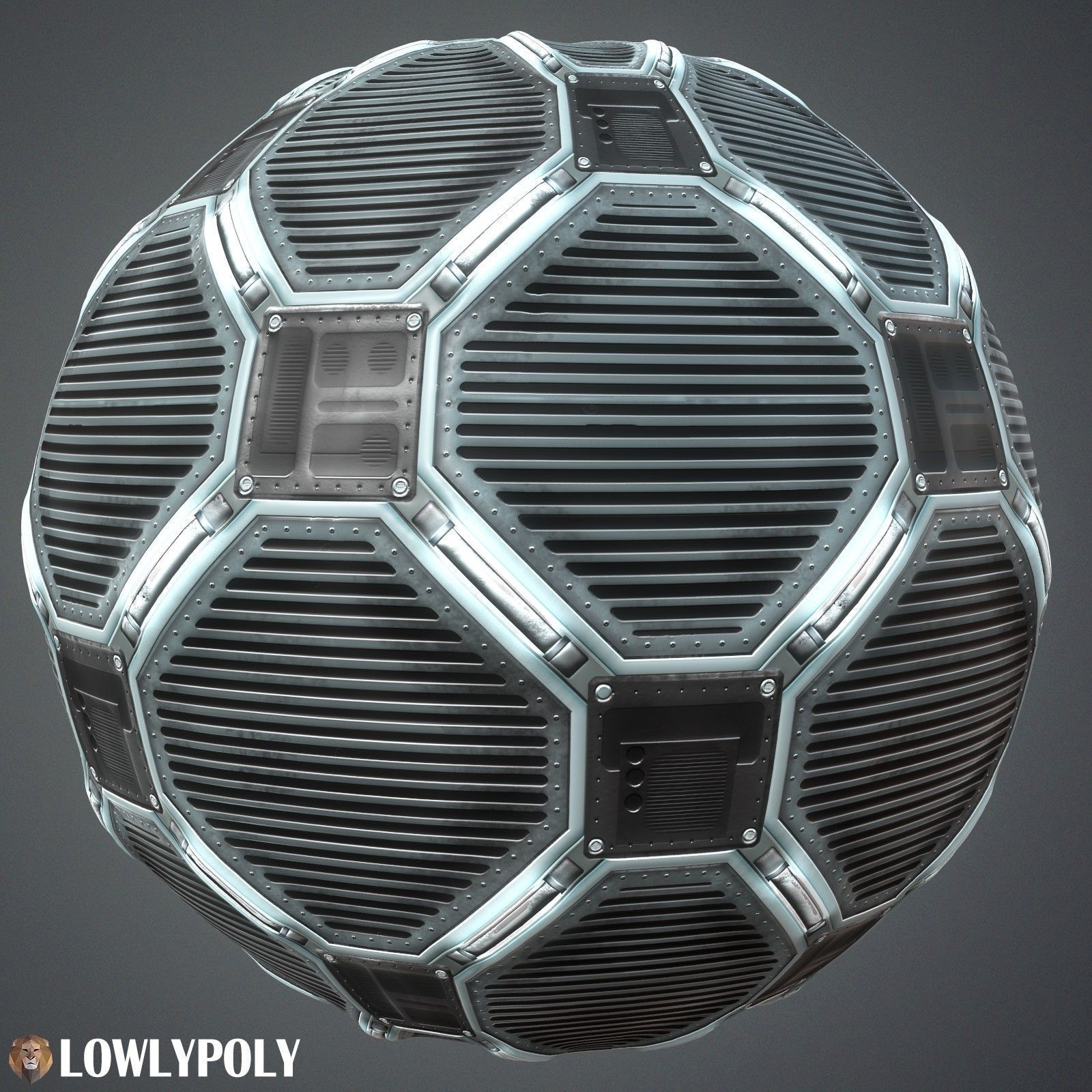 Scifi Vol 84 -  Game PBR Textures Texture_6