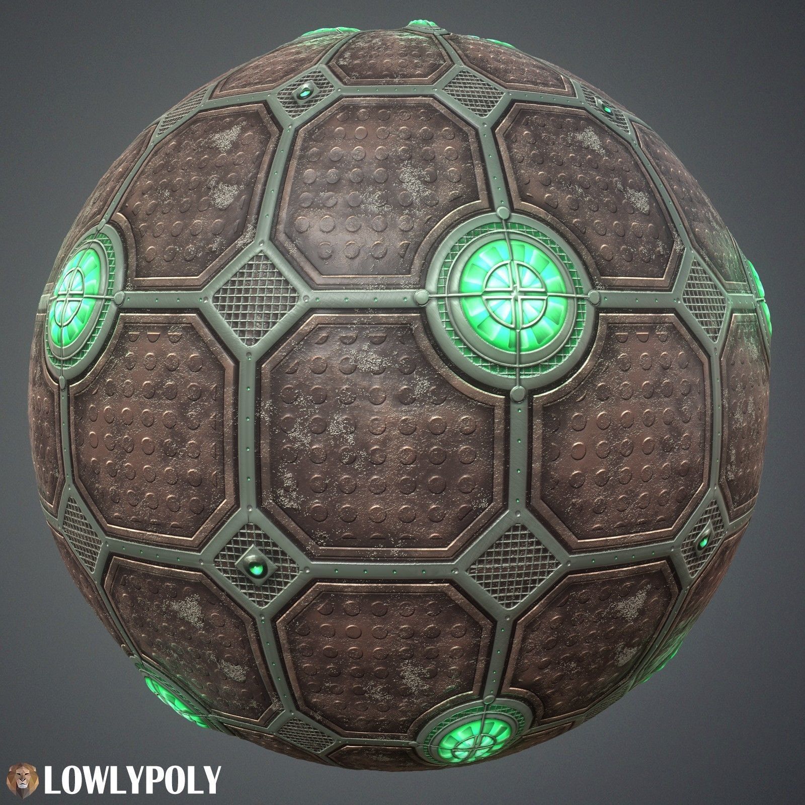 Scifi Vol 84 -  Game PBR Textures Texture_8