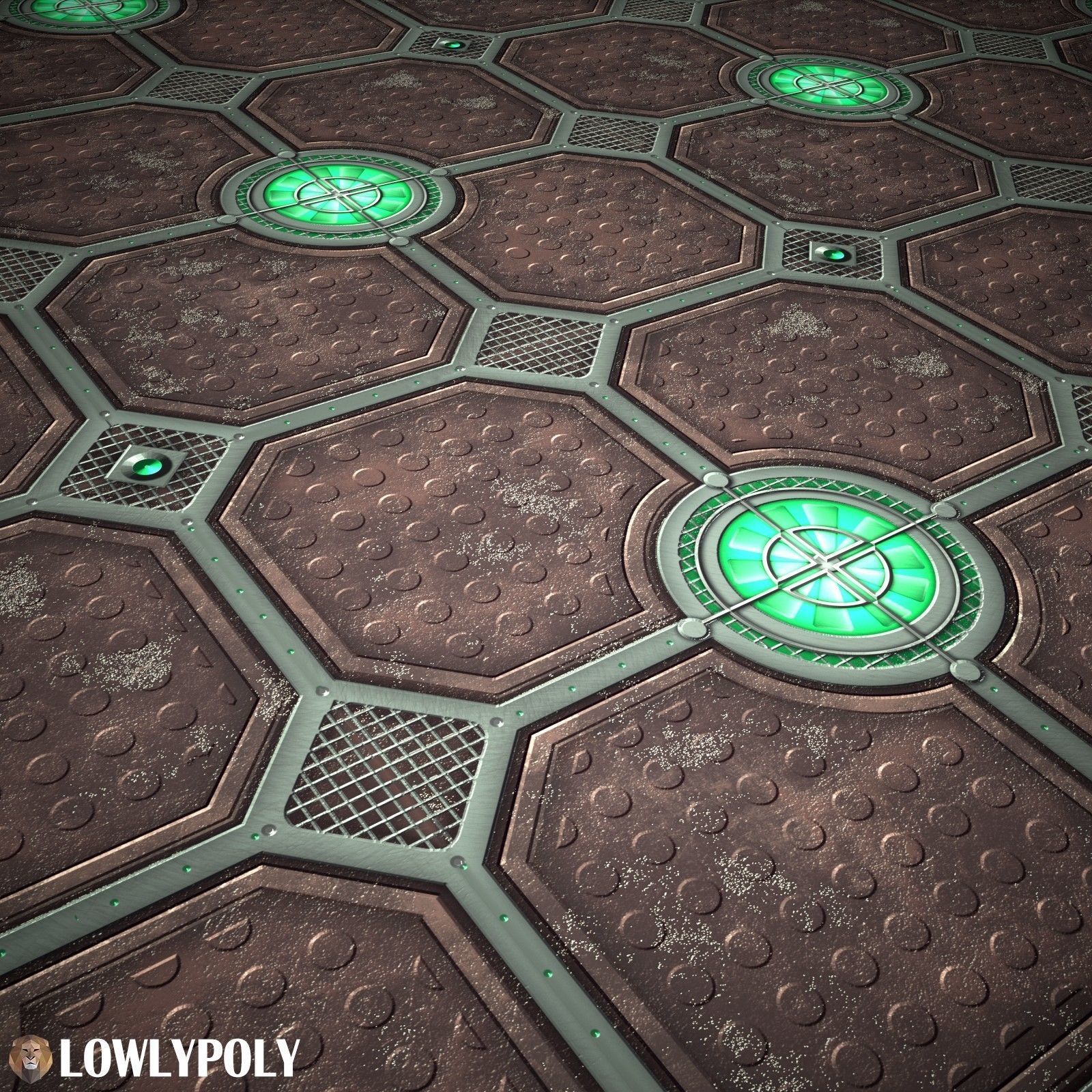 Scifi Vol 84 -  Game PBR Textures Texture_11
