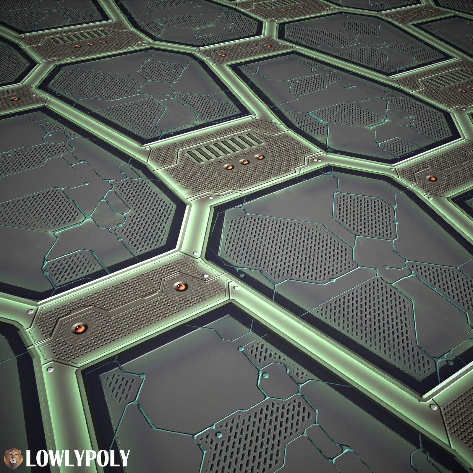 Scifi Vol 84 -  Game PBR Textures Texture_5