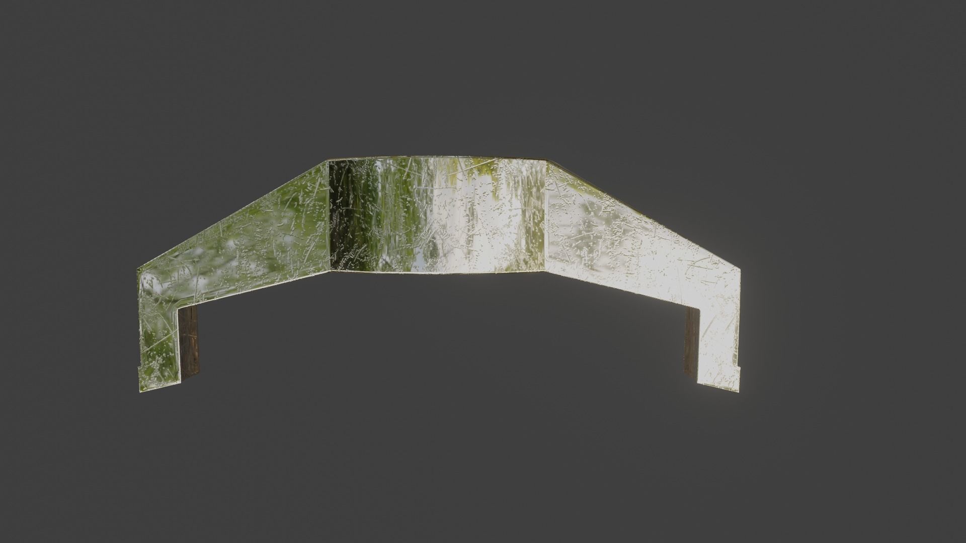 ancient sword Low-poly 3D model_7