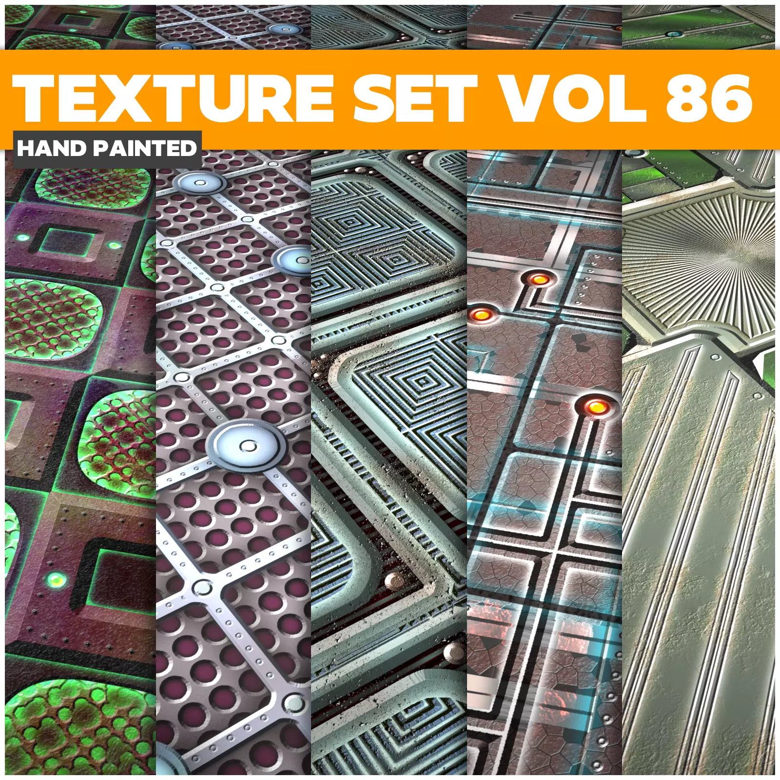 Scifi Vol 86 -  Game PBR Textures Texture_0