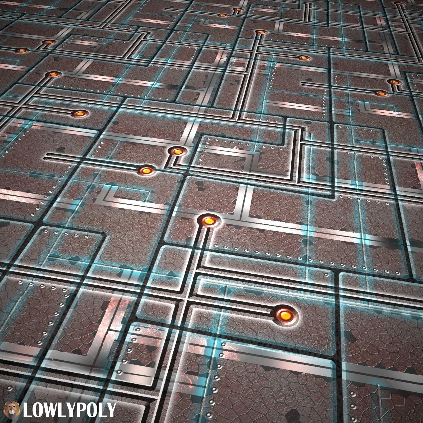 Scifi Vol 86 -  Game PBR Textures Texture_7