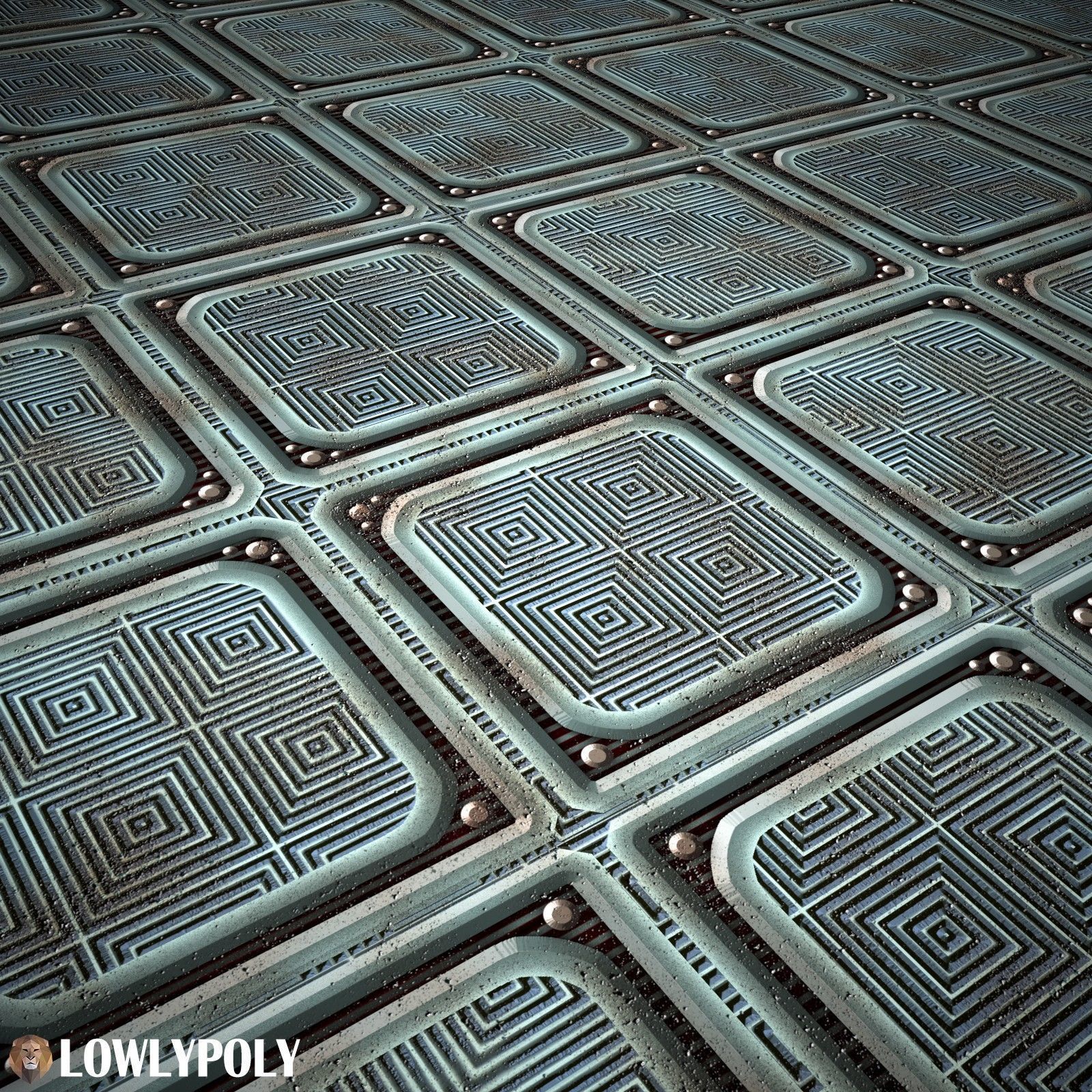 Scifi Vol 86 -  Game PBR Textures Texture_9