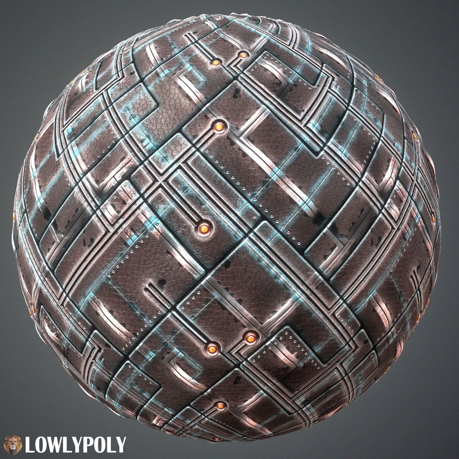 Scifi Vol 86 -  Game PBR Textures Texture_6