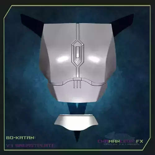 Bo Katan Mandalorian 3d Print Cosplay Breast Ab and Pelvic Armor 3D print model