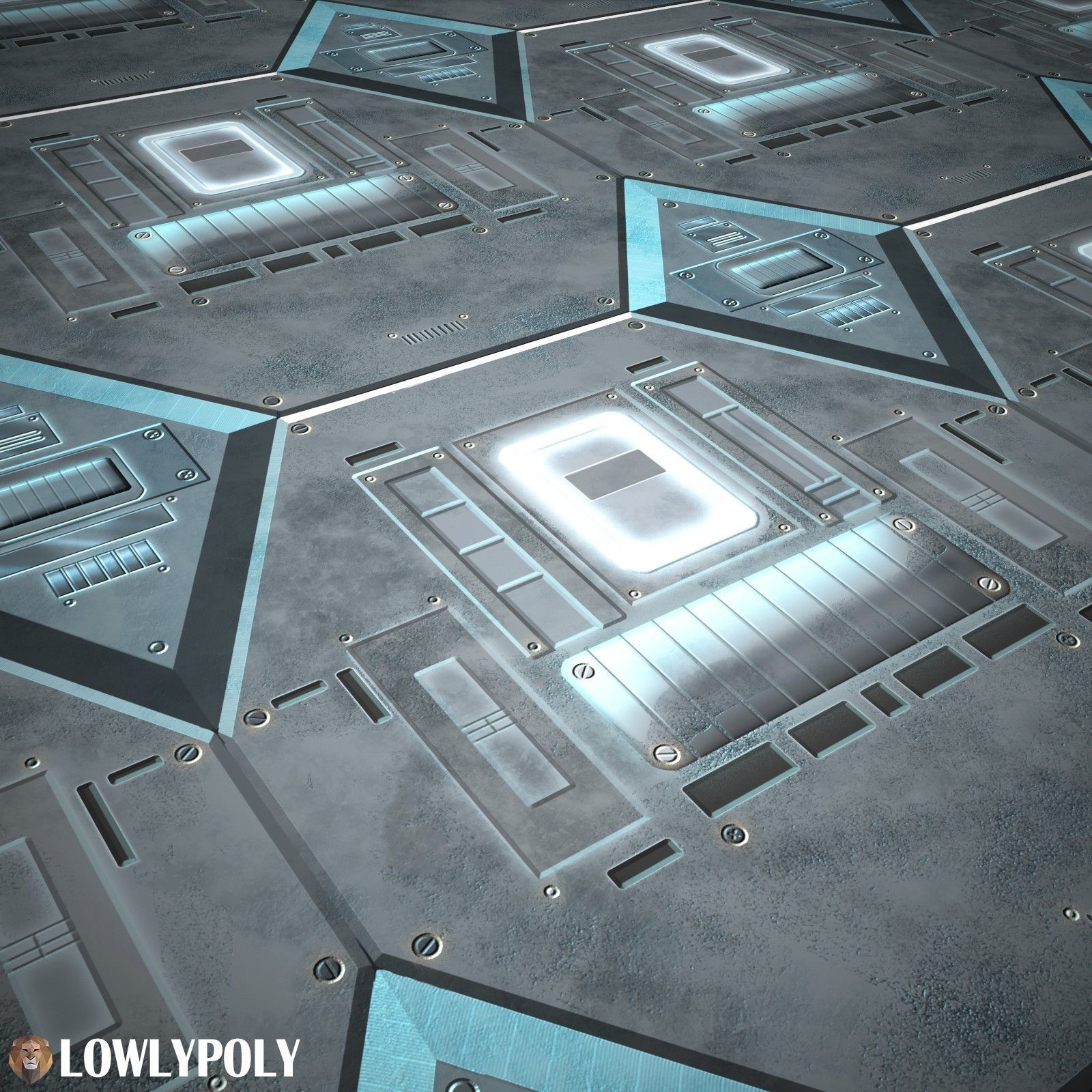 Scifi Vol 87 -  Game PBR Textures Texture_10