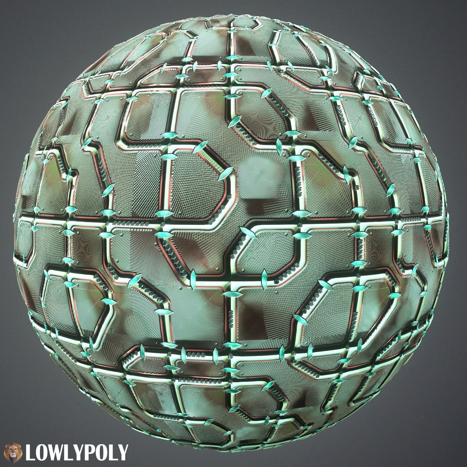 Scifi Vol 88 -  Game PBR Textures Texture_7