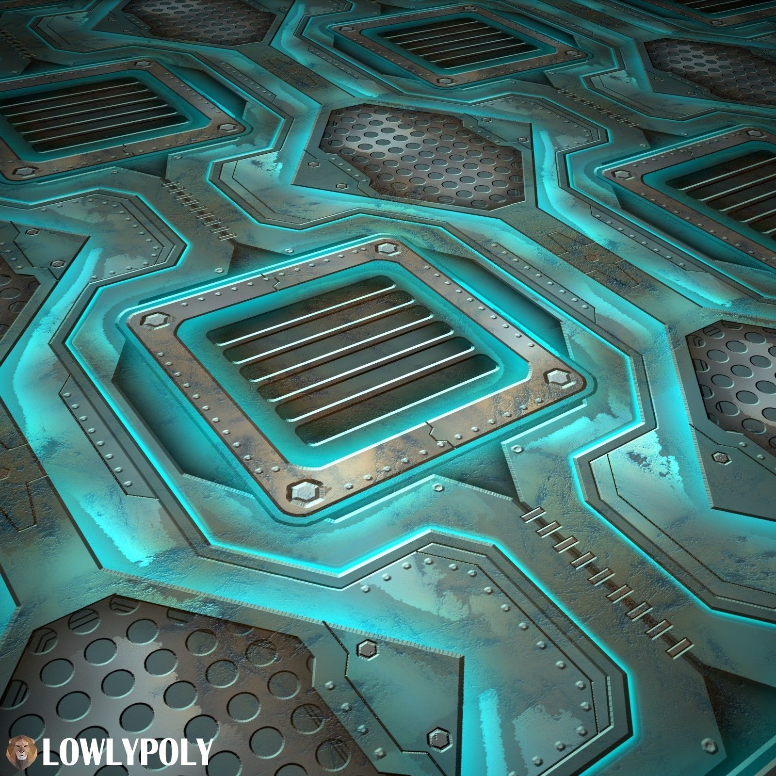 Scifi Vol 88 -  Game PBR Textures Texture_6
